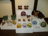 All the masks Minna Dieffenbacher (http://nakupelle.com)has made for our tengu shows 