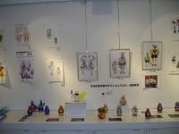 Top three costume designs (in frames) and others, including some decorated tengus