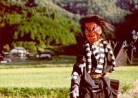 Tengu in a country village festival