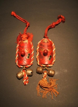 a pair of good luck charms
